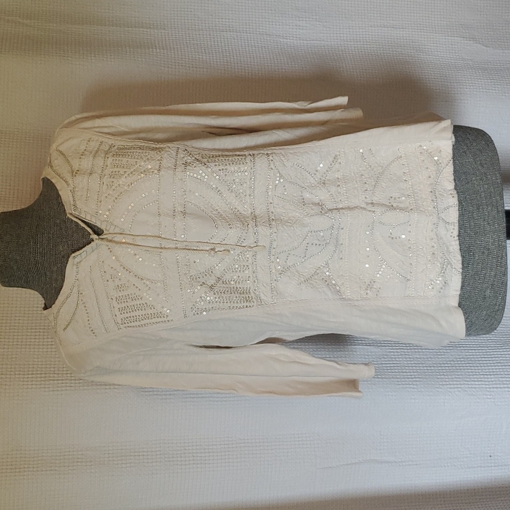 Chicos sequin shirt